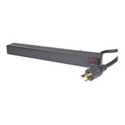 APC Basic Rack PDU - Power distribution strip (rack-mountable) - AC 208 V - input: NEMA L6-30 - output connectors: 12 (power IEC 60320 C13) - 1U - 19" - 12 ft cord - black - for P/N: SMT1000R2I-AR, SMT1500R2I-AR, SMT2200R2I-AR, SMT3000R2I-AR, SRT5KRMXLW-TW