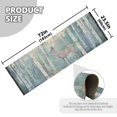 thumbnail image 5 of Yayeee Runner Rug for Bedroom 2'x6' Machine Washable Hallway Non Slip Mat, Night Deer, 5 of 8