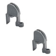 thumbnail image 3 of Kenally Clips para guardabarros, tacos de riel ajustables duraderos a prueba de herrumbre, prácticos soportes de suspensión para Gris 2piezas, 3 of 6