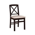thumbnail image 5 of Home Square 3-Piece Set with Dining Table and Two Dining Chairs in Black, 5 of 21