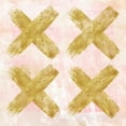 thumbnail image 2 of Alvarez, Cynthia 15x15 Gold Ornate Wood Framed with Double Matting Museum Art Print Titled - Tic Tac Toe, 2 of 4