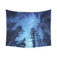 thumbnail image 1 of ABPHQTO Bosque Noche Cielo Noche estrellada Tapiz Colgante de pared Vía Láctea Decoración de pared Arte para sala de estar Dormitorio Dormitorio Algodón Lino Decoración 130x150 cm ABPHQTO QB-Interest67-51x60, 1 of 1