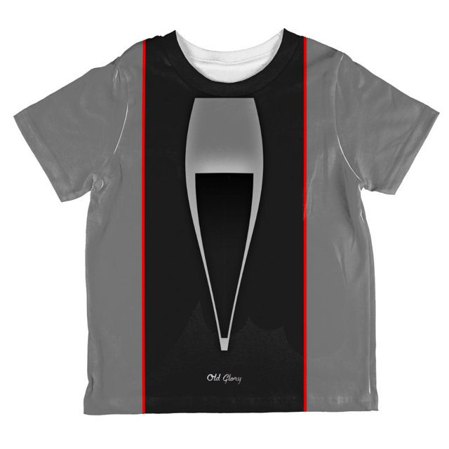 Costume Classique de Muscle Car Argenté d'Halloween T-Shirt pour Tout-Petit