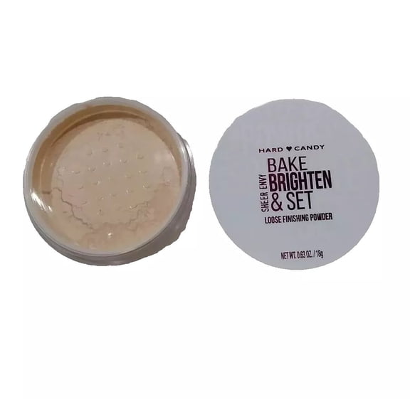 Hard Candy Oil-Free Bake Brighten Sheer Envy Loose Finishing Powder 1387 Banana