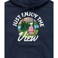 thumbnail image 2 of Peanuts - Snoopy Just Enjoy the View  - Men's Pullover Hoodie, 2 of 5