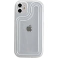 thumbnail image 7 of Simple Advanced Transparent Airbags Soft Phone Case Compatible with iPhone Case (Black,iPhone 12 Pro), 7 of 7