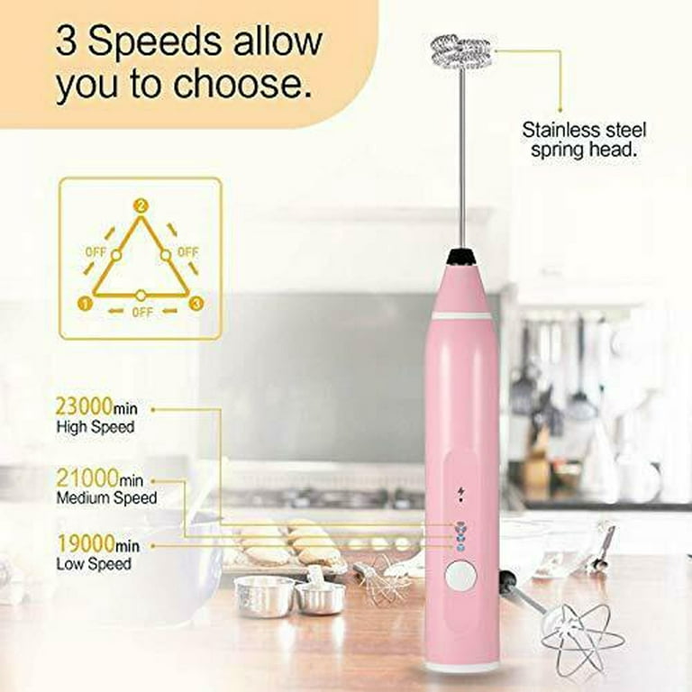 PINK FROTHER [USB RECHARGEABLE] – Oakland Tea Co