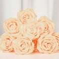 thumbnail image 3 of 273 Pcs Pre-made Satin Ribbon Rose Petals Half-Finished Eternal Rose Petal DIY Everlasting Floral Bouquets for Wedding Anniversary Birthday, 3 of 8