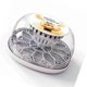 thumbnail image 1 of Incubadora con capacidad para 12 huevos de codorniz y gallina - Incubadora giratoria automática con lámpara de prueba LED, 1 of 5