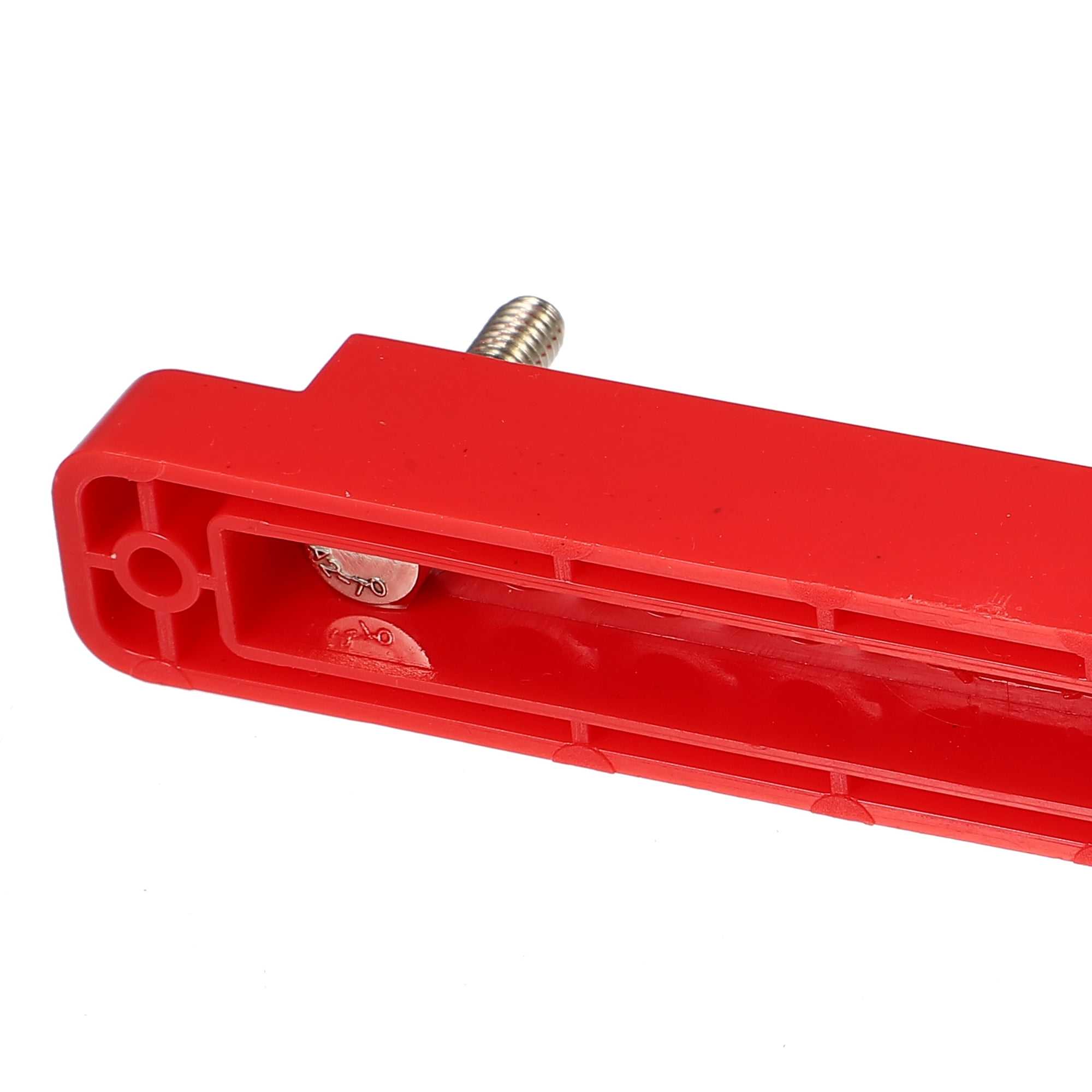 1 Set Black Red Terminal Block with Cover with Terminal Studs 8 x Terminal Screws Battery Bus Bar for RV