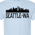 thumbnail image 4 of Inktastic Seattle Washington City Skyline T-Shirt, 4 of 5