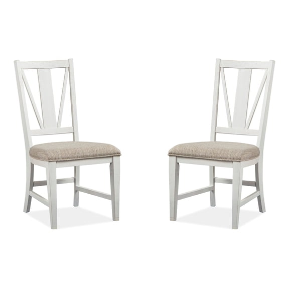 Magnussen Heron Cove Dining Side Chair with Upholstered Seat