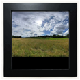thumbnail image 1 of Ciel Nuages Forêt Science Nature Paysage Noir Carré Cadre Photo Mur Table, 1 of 3