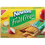 Nabisco Newtons: Fruit Crisps Snacks Apple Cinnamon 1 Oz Packs, 8 Ct