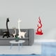 thumbnail image 2 of Escultura Moderna Y Creativa De Jirafa Y Fuego, Figura De Resina Cerámica, Centro De Mesa Para Escritorio, Oficina, Estantería, Dormitorio, Patio, Decoración, Regalo, 2 of 8