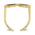 thumbnail image 2 of 14K Yellow Gold Enameled Sunglasses Toe Ring, 2 of 4