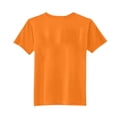 thumbnail image 3 of FSYBOA Boys T-shirts, Solid Color Casual Graphic Short Sleeve Kids Summer Tops Orange Size 9-10 T, 3 of 4