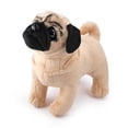 thumbnail image 1 of SSRGV 11.8 inch Brown Pug Plush DogChildren's Plush Stuffed Animal Gifts for Children Christmas Day Birthday, 1 of 5