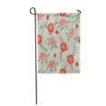 thumbnail image 1 of POGLIP Pink Flower Roses Graphic Small Floral Pattern Red Simple Garden Flag Decorative Flag House Banner 12x18 inch, 1 of 1