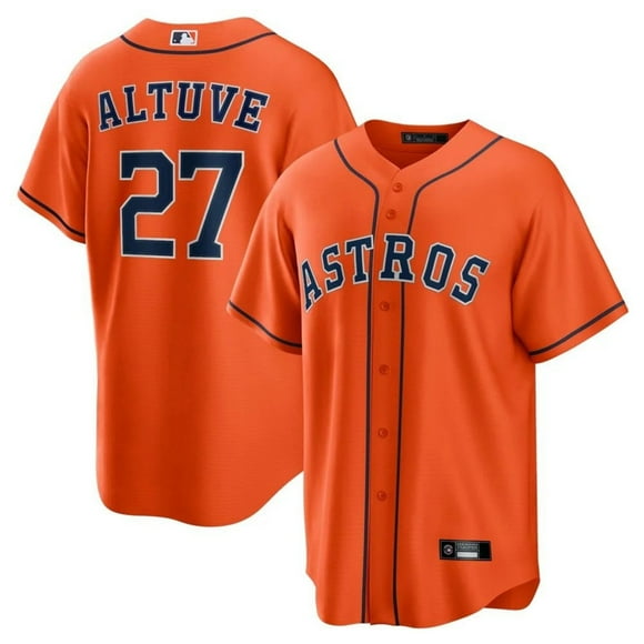 Baseball Jerseys Houston_Astros #27 Jose Altuve Limited Embroidery Fans Apparel Gameday Baseball Sport Shirt Men's American Baseball Jersey_s