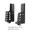 thumbnail image 2 of BESTYASH 1Ud Soporte De Teléfono ABS Negro Para Con Soporte Para Dos Dispositivos Electrónicos, 2 of 8