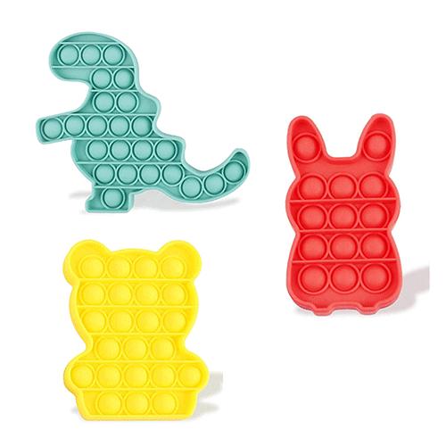 Pop Its Kids Toys Dinosaur Eggs Games Easter Toys Games for Boys Girls Gifts It Party Favors for Kids Adults Autism ADHD Stress Relief Silicone Push Bubble Sensory Toys 
