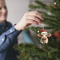 thumbnail image 4 of PRETXORVE Christmas Decorations, Christmas Ornaments, Personalized Cow Christmas Tree Hanging Decorations, Christmas Decorations, 4 of 4