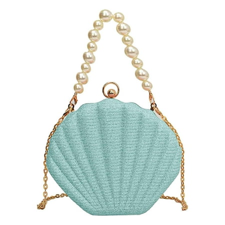 Evening Purse Women Pearl Handbags Wedding Bridal Clutch Party Prom Crossbody Purses