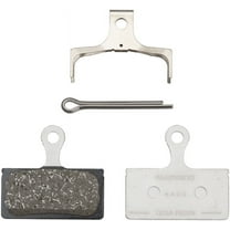 Shimano G05A Disc Brake Pad and Spring - Resin Compound, Alloy Back Plate