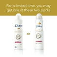 thumbnail image 2 of Dove Advanced Care Women's Antiperspirant Deodorant Dry Spray Twin Pack, Caring Coconut, 3.8 oz ( 2 pack ), 2 of 11