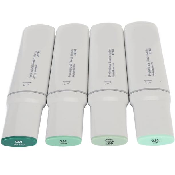 Marcador Alcohólico, Tinta Recargable Cubierta Hermética Marcadores De Punta Ancha Absorción De Tinta Suficiente Portátil Para Graffiti Para Pintura Al Aire Libre