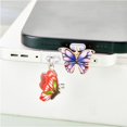 thumbnail image 4 of 10Pcs Butterfly Charm Dust Plug USB C Dust Cover Type C Anti Dust Plugs Plastic USB C Cover Cap Mobile Dustproof Plugs with Enamel Pendants Charging Port Protector Compatible for iPhone, 4 of 8