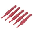 thumbnail image 4 of Gancho de ganchillo rojo, 5 uds., gancho de ganchillo de aluminio rojo, gancho de ganchillo para tejer, hecho para durar Jadeshay  A, 4 of 8