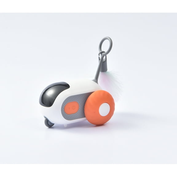 EYS  Glide Remote Control & Auto Mouse Cat Toy with Feather Teaser