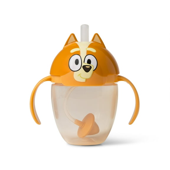 The First Years Bingo Weighted Straw Trainer Cup, 7 Oz — 6m 