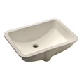 thumbnail image 1 of Wells Sinkware RTU2115-7B 21 in. Rectangular Undermount Single Bowl Bathroom Sink in Bisque, 1 of 2
