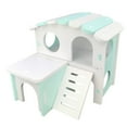 thumbnail image 2 of Hamster House Plastic DIY Double Layer Small Animal Hideout Hamster Play Hut, 2 of 10