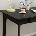 thumbnail image 4 of KULAGAGA Writing Desk with Drawers, Modern PC Laptop Computer Table for Home Office,47.2"x21.7", Black, 4 of 7