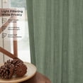 thumbnail image 3 of EcoNesxp 1 Pce Rideau en Lin Vert Sauge 1 Pouce de long, 3 of 5
