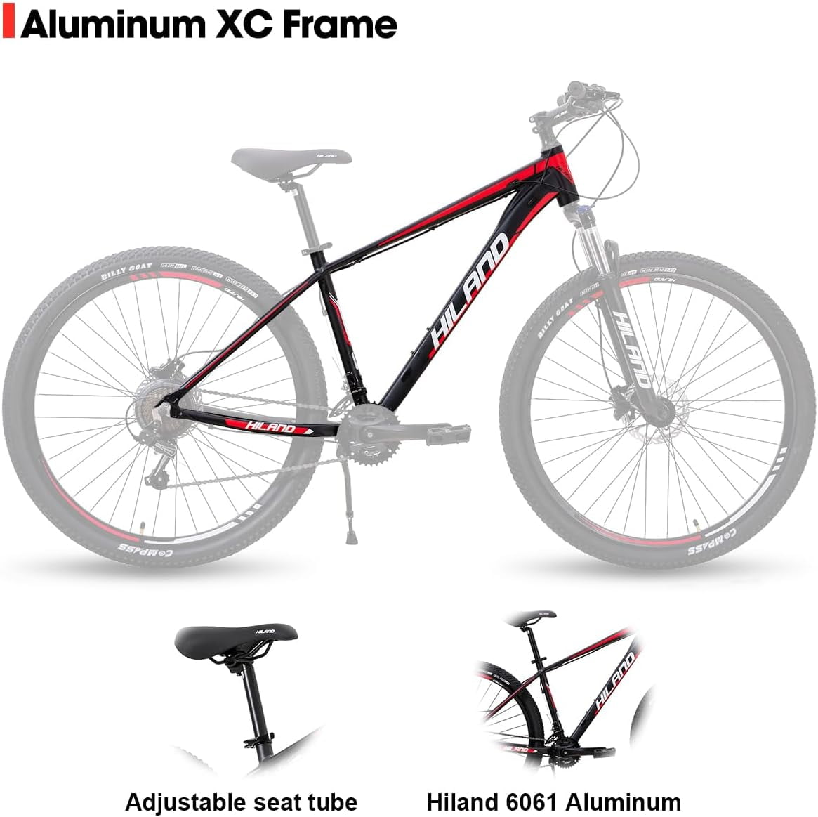 Hiland 29 Inch Men