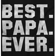 thumbnail image 2 of Best Papa Ever World's Coolest Father Men's Big & Tall Graphic Hoodie Brisco Brands 4X, 2 of 5