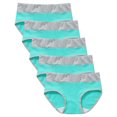 thumbnail image 2 of Qertyioot Culottes Unies pour Femmes, sous-Vêtements Patchwork, 2 of 9