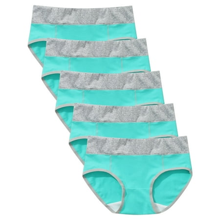 

Roliyen Sleepwear For Womens Pajamas For Women Solid Color Patchwork Briefs Panties Underwear Knickers Bikini Underpants