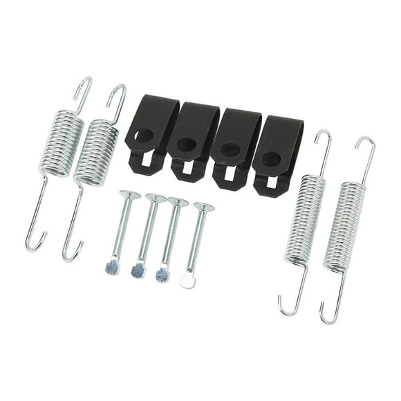 Brake Shoe Spring Kit,12Pcs Passenger Driver Side Brake System Parts Streamlined Design
