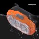 thumbnail image 1 of Uadme Faro Delantero con Sensor de 5 Modos ABS, Resistente al Desgaste, Recargable, para Correr, para Escalar, Acampar, con Cable USB, Aparato de iluminación, 1 of 5
