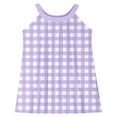 thumbnail image 6 of THDHVS Dresses for Girls,Girls Dress,Girls and Toddlers' Knit Sleeveless Tank Play Dress Purple 4-5 Years, 6 of 8