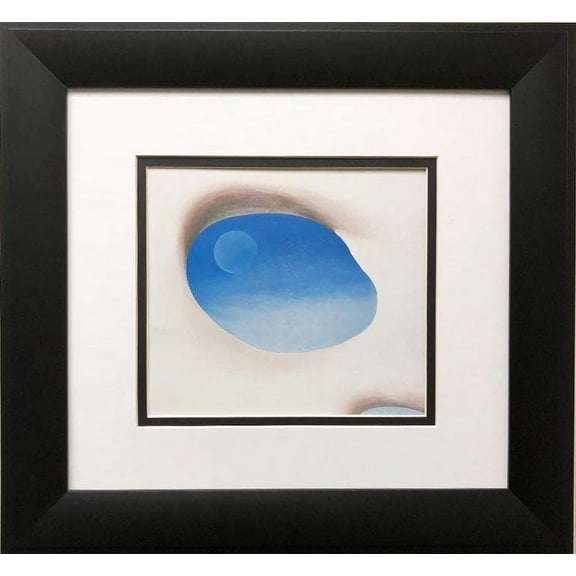 Georgia O'Keeffe "Pelvis IV" Art Print Custom Framed New Generic