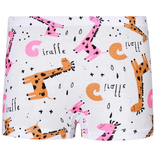 Girls Student Underwear Four Corners Flat Corner Cute Cartoon Clothes