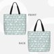 thumbnail image 2 of Fotbe White Swan Bolsa Tote con Estampado para Mujer, Bolsos con Cremallera, Bolsa de Hombro Casual de Gran Capacidad con Bolsillos Internos, 2 of 7