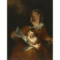thumbnail image 3 of Giuseppe Bazzani 15x18 Black Modern Framed Museum Art Print Titled - The Education of the Virgin, 3 of 5